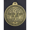 3 1/2" Custom Zinc American Made Medal